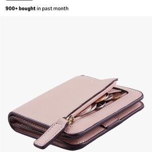 Elegant Pink Key & Card Holder